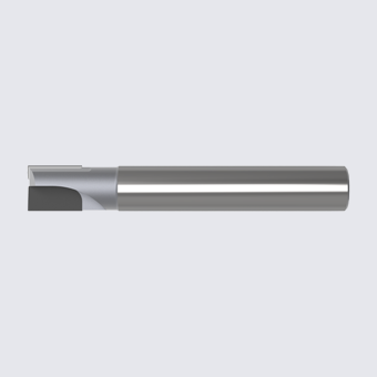 PCE2-PCD Straight endmill 2 flute