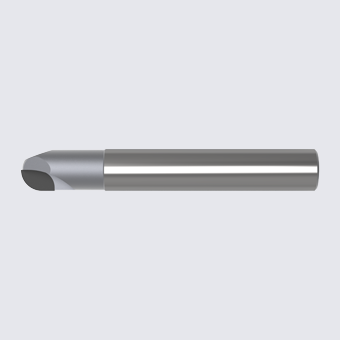 PCB1-PCD Ball endmill 1 flute