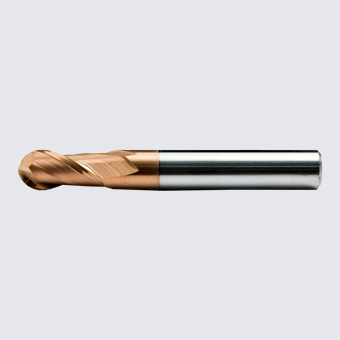 HY-MAX Ball End Mil 2-Flute 30°