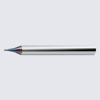 CO-MAX Micro Ball End Mill 2-Flute 30°