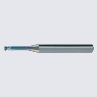 CO-MAX Long Neck Micro Flat End Mill 4-Flute 30°