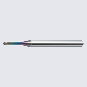 CO-MAX Long Neck Micro Ball End Mill 2-Flute 30°