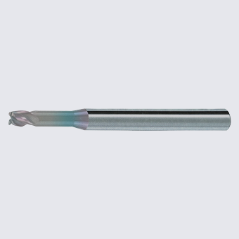 CO-MAX Long Neck Micro Radius End Mill 4-Flute 30°