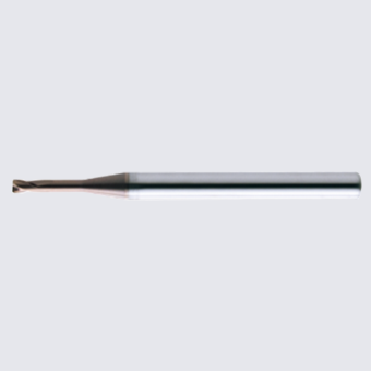 HR-MAX Long Neck Micro Flat End Mill 2-Flute 30°