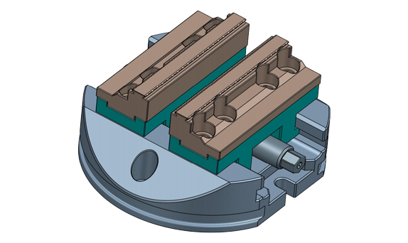 PAF-DH180 concentric vise