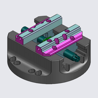 PAF-DH250 concentric vise