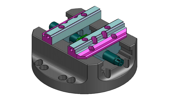 PAF-DH250 concentric vise