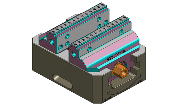 PAF-H77 concentric vise