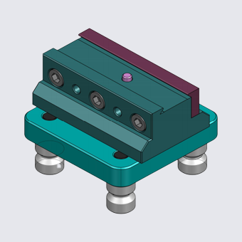 PAF-D52 small tray with dovetail clip