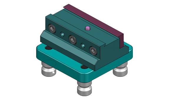 PAF-D52 small tray with dovetail clip
