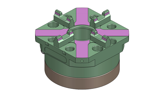 ER pneumatic reference chuck