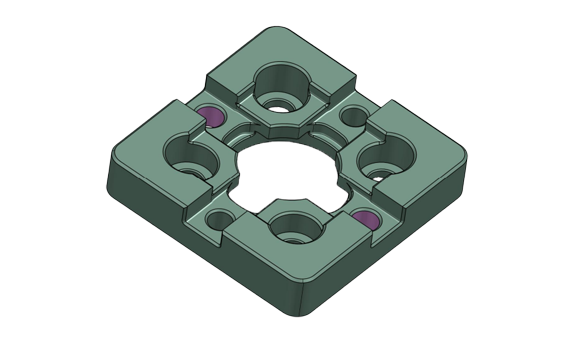 Fiducial slide